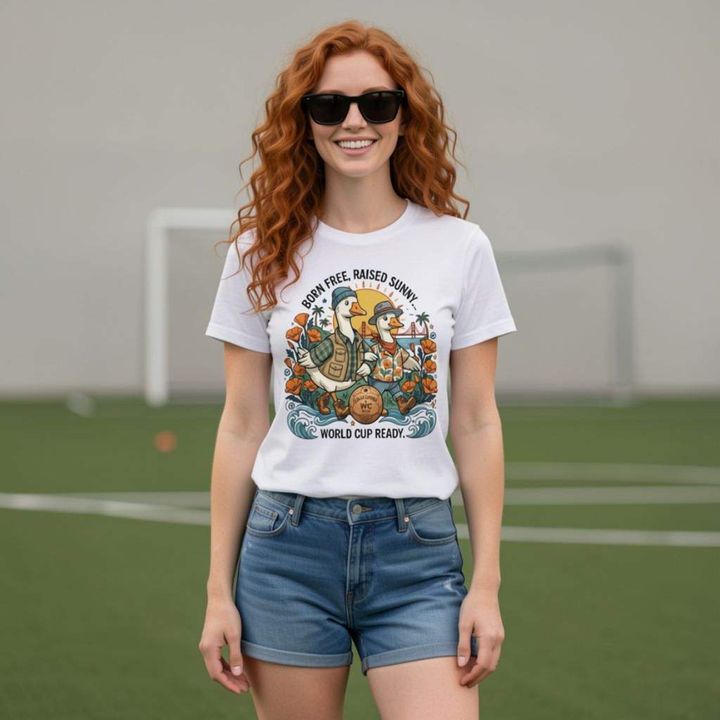 California - Born free, raised sunny, World Cup ready