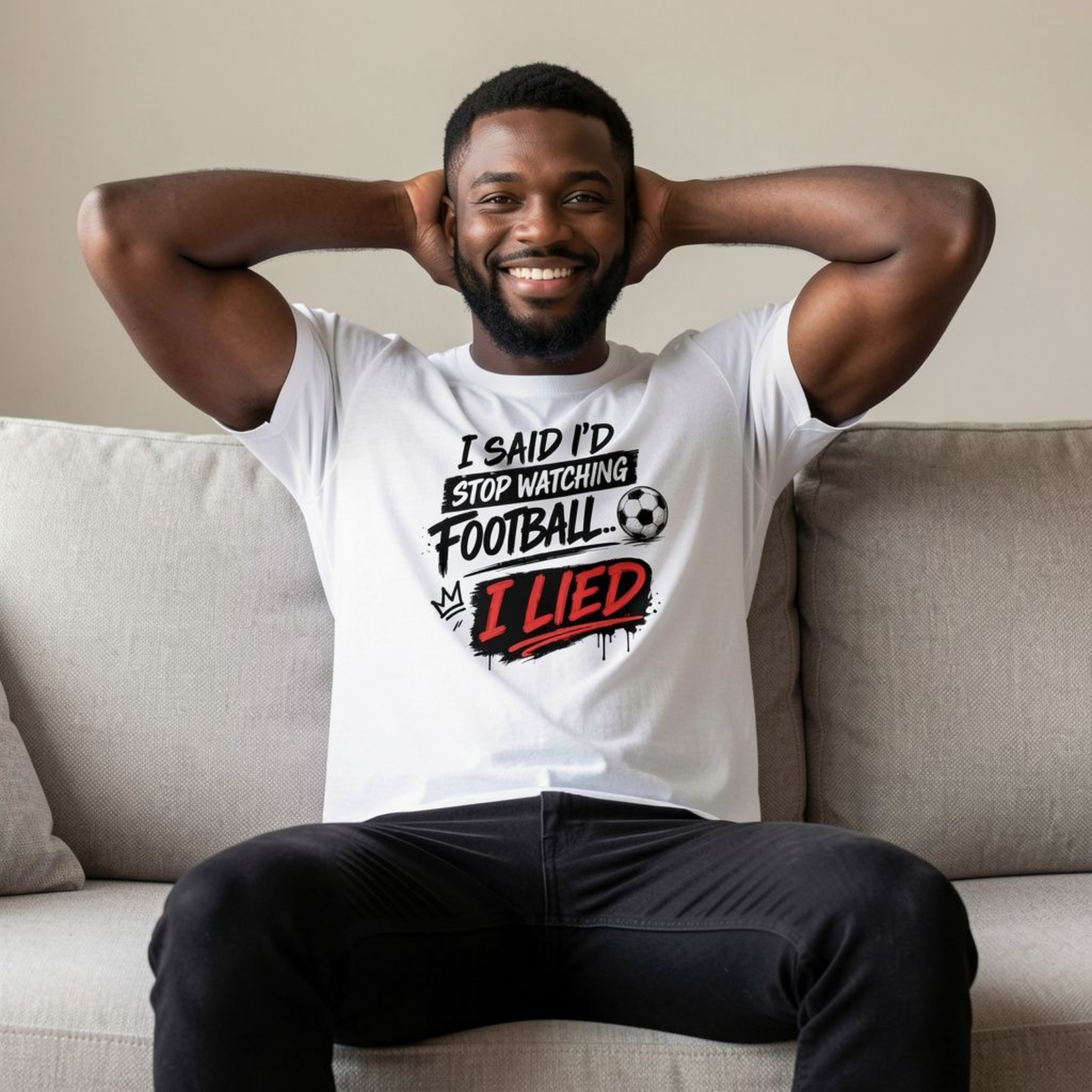 I said I'd stop watching football, I lied